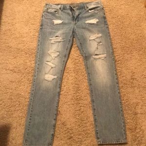American Eagle ripped jeans, slim fit